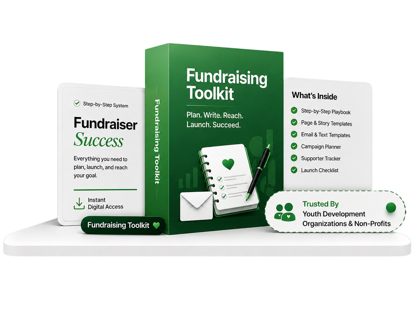 Everything included in the Fundraising Toolkit